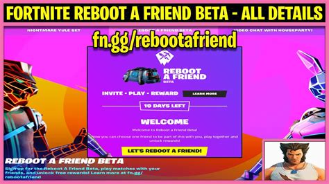 fn.gg/rebootafriend|How to reboot a friend in Fortnite and get all the rewards.